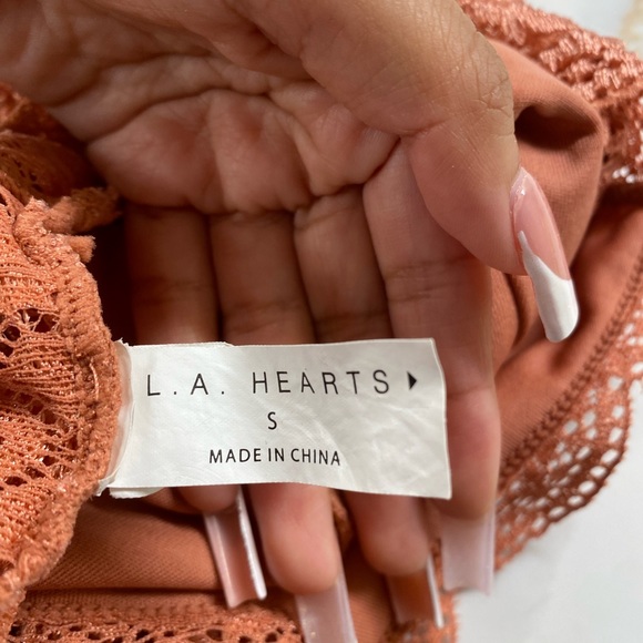 Lace Racerback bralette - Picture 3 of 3